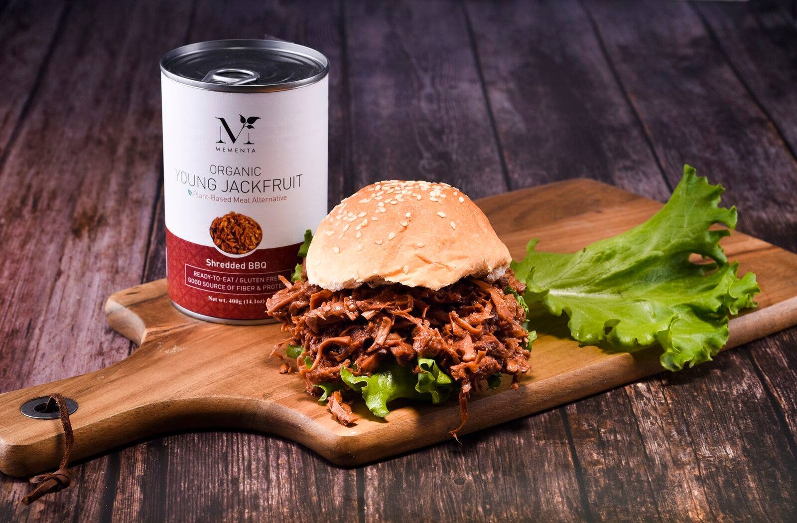 Mementa Inc. - Wholesale Shelf Stable Prepared Meal - Organic Jackfruit, BBQ - Meat Alternative2