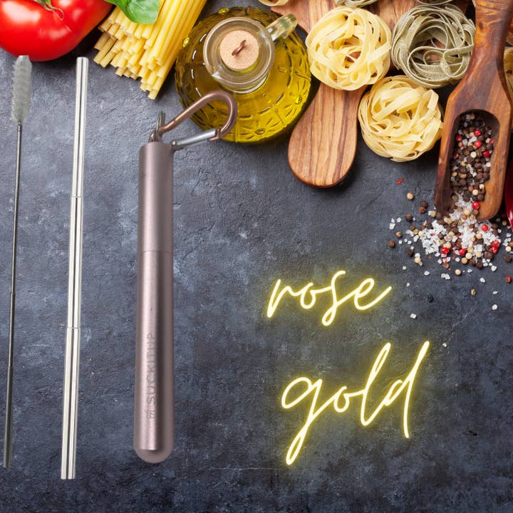 Suck It Up Straws - Wholesale Drinking straw - 3n1 Telescopic Straws with Case and Telescopic Cleaning Brush71