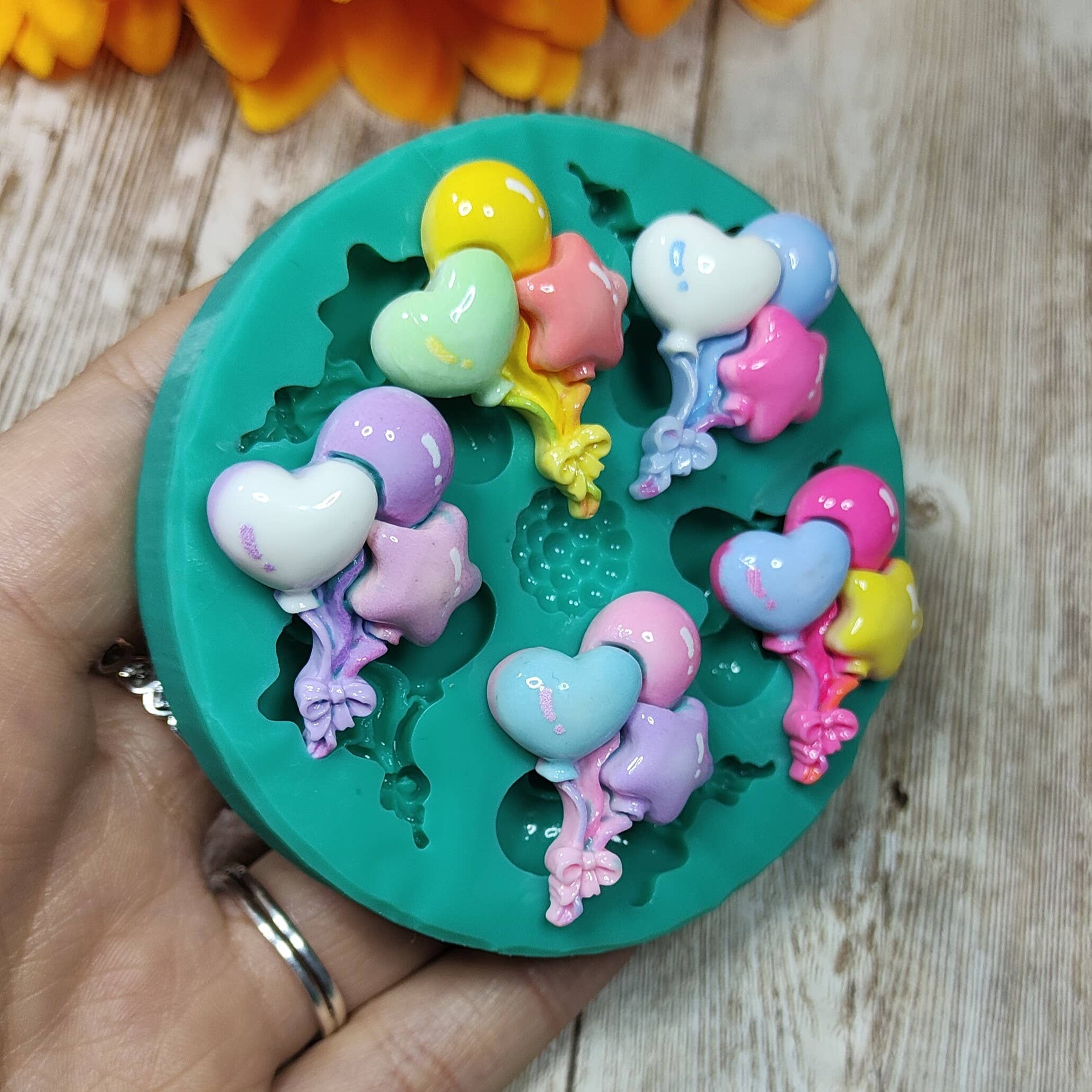 Serena Creazione di Serena Stampone - Wholesale DIY Craft Kit - Mixed Balloon Mold 5pcs 3cm in silicone for resin plaster1