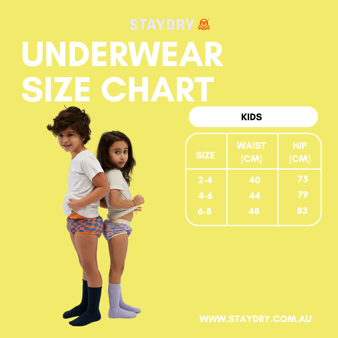 Staydry - Wholesale Underwear – Child - Kids Undies5