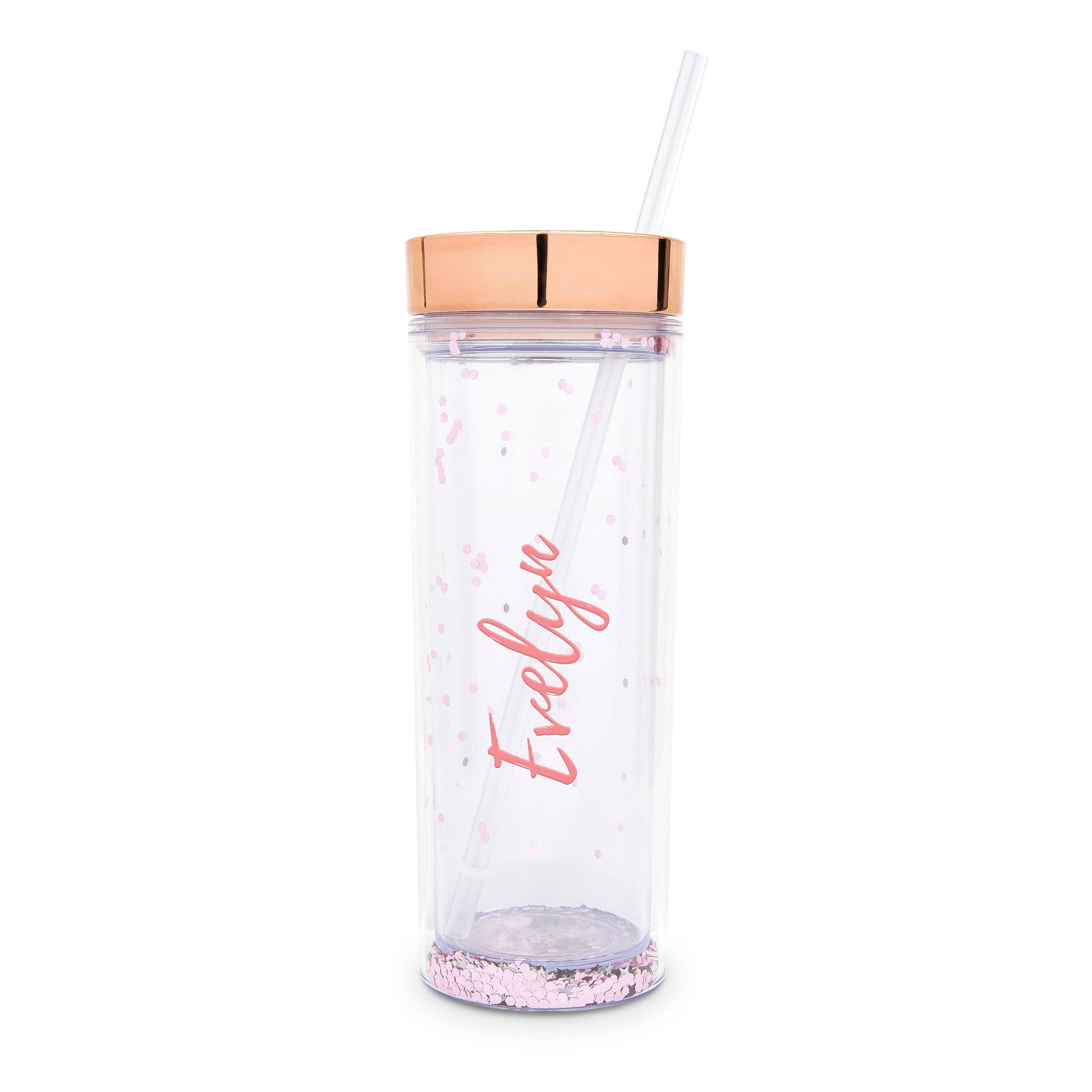 Weddingstar Inc. – wholesale Insulated mug/tumbler – 17 oz. Insulated Plastic Drink Tumbler - Calligraphy19