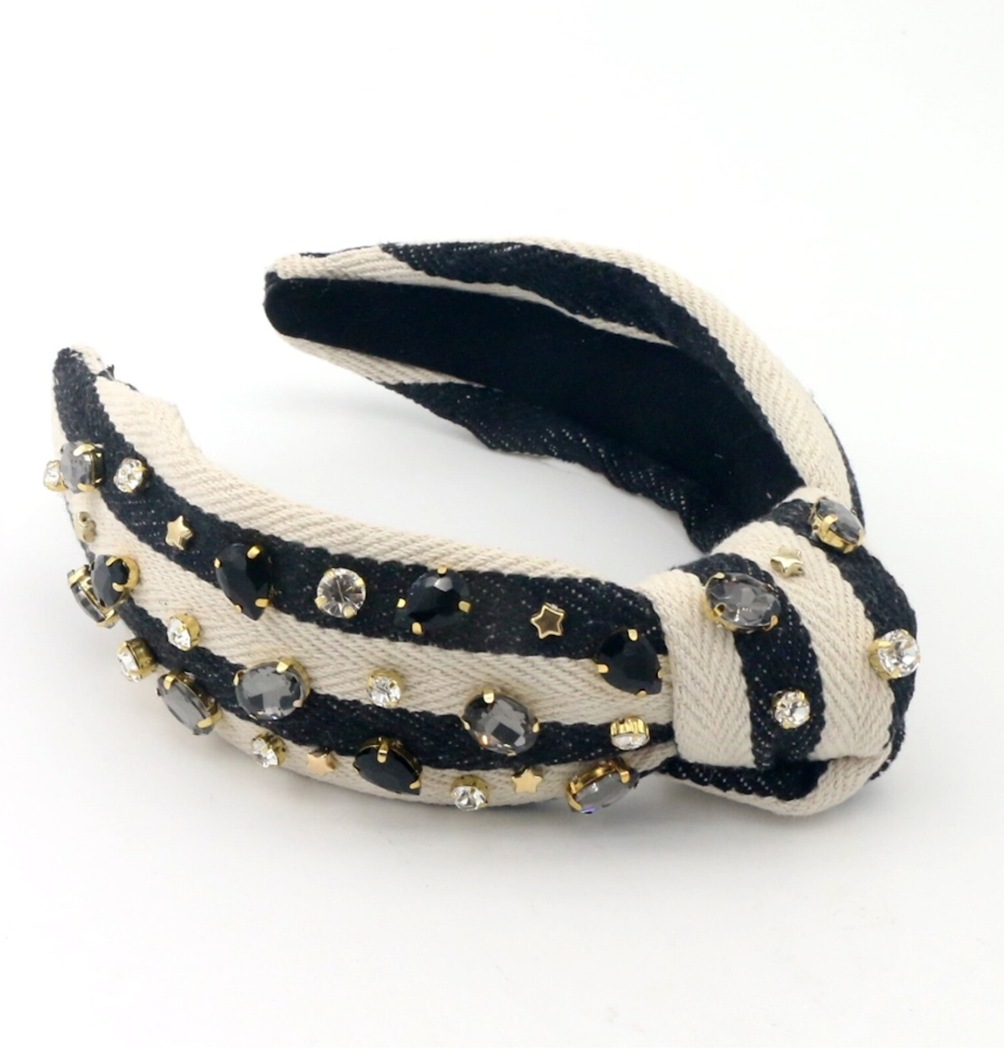 Brittyland - Wholesale Fashion Headband - Women's - Luxury Winter Headbands - Holiday Headbands - Black Headband3