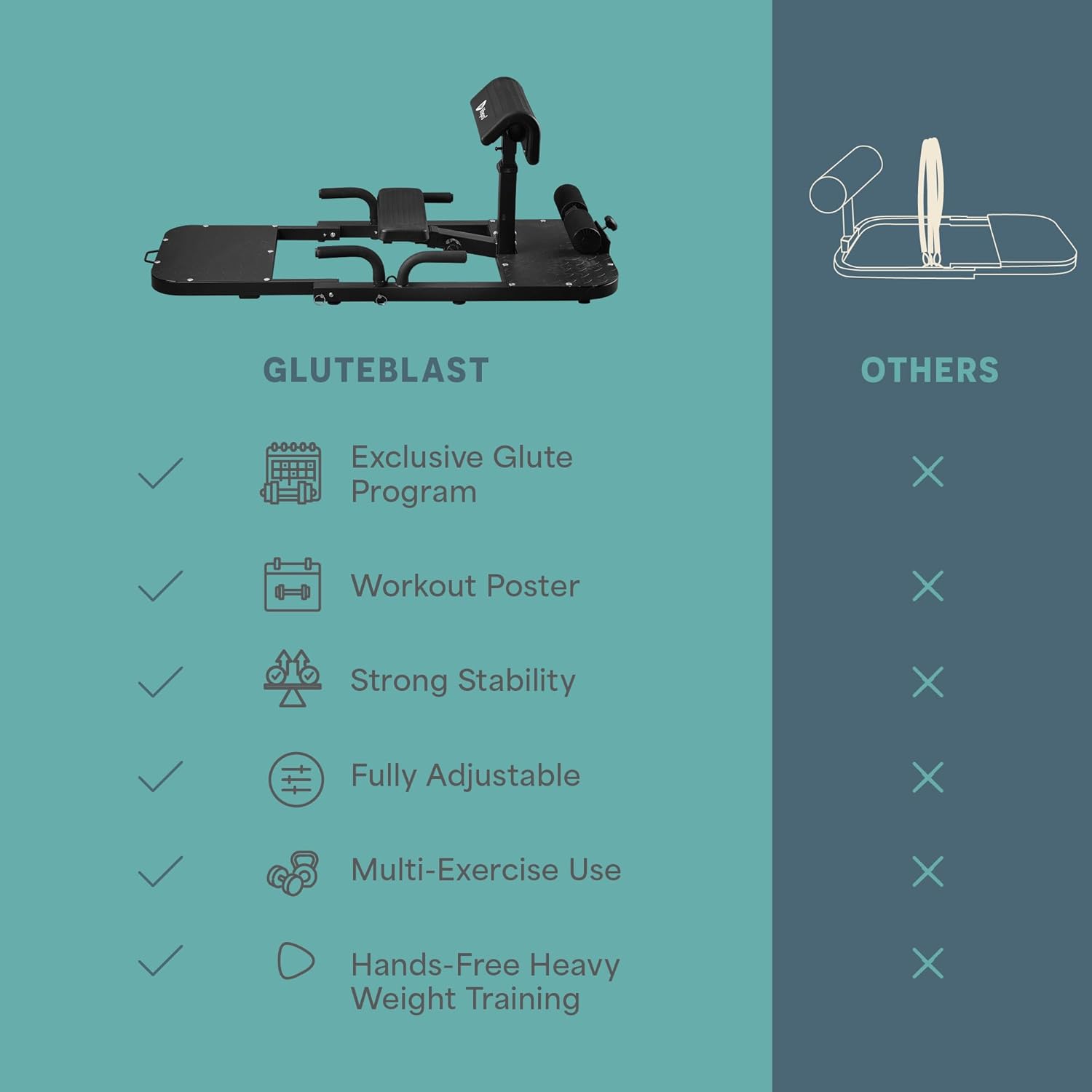 LifePro - Wholesale Fitness Equipment - Lifepro Adjustable Hip Thrust Glute Workout Machine for Home5