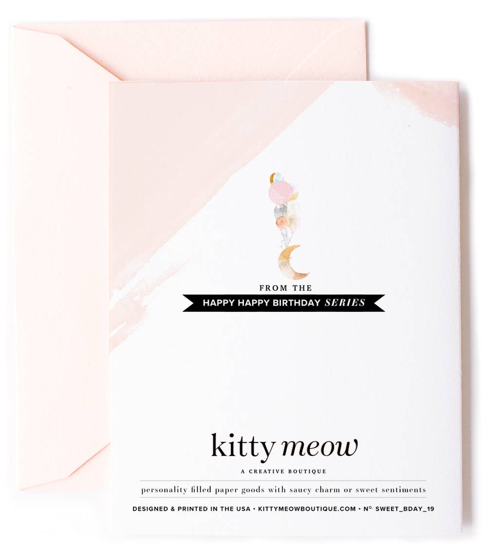 Kitty Meow Boutique - Wholesale Birthday Card - Wonder and Adventure - Inspirational Birthday Greeting Card2