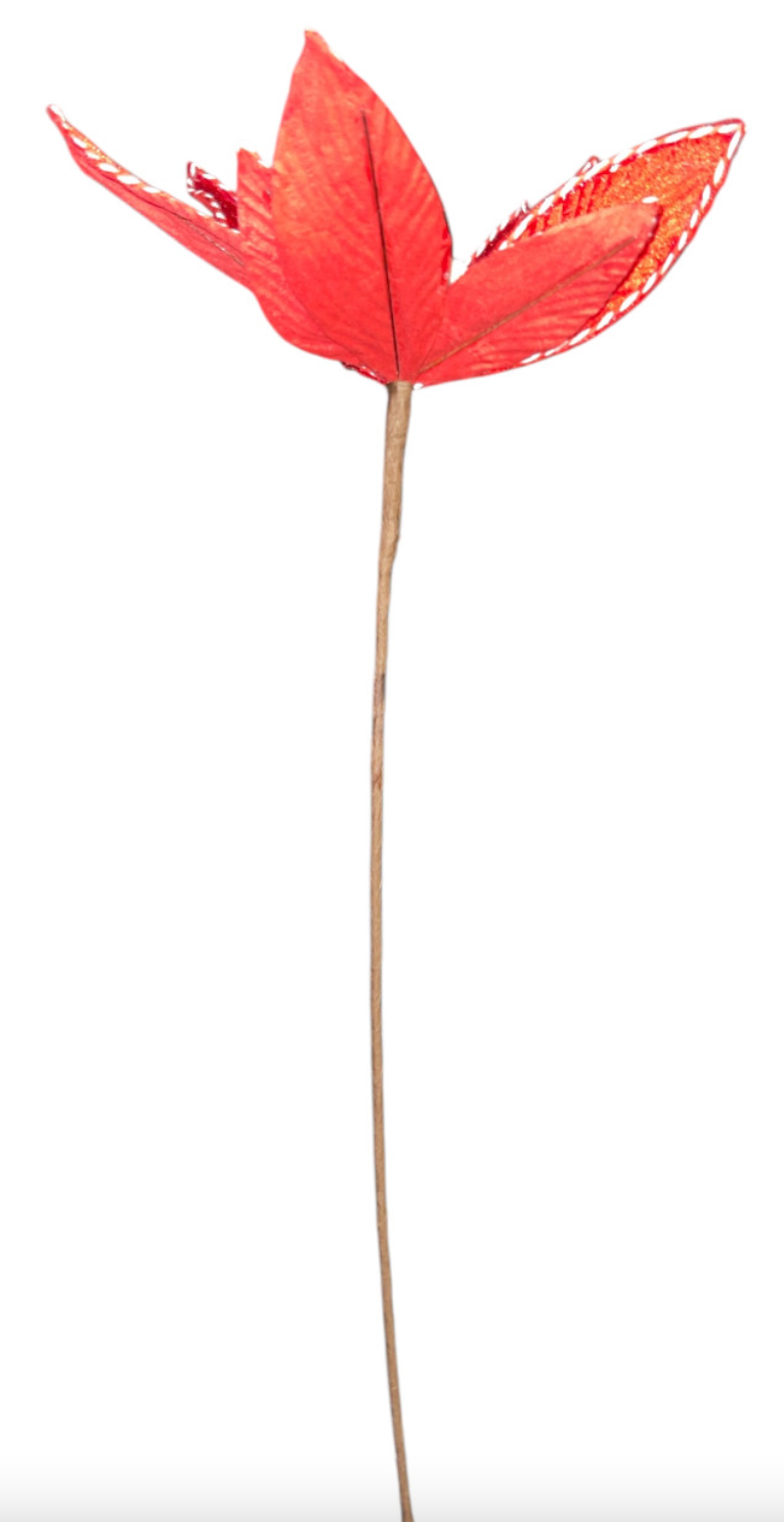 Thompson Wholesale - Wholesale Christmas Decoration - Red & White Sprays & Stems Package -- 41 Piece Set13