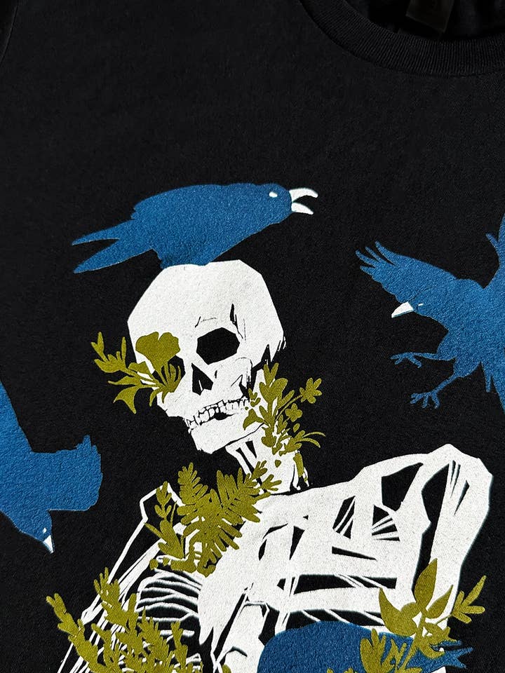 Bandage Brigade - Wholesale Screen Printed T-Shirt - Women's - Cursed Night Tee5