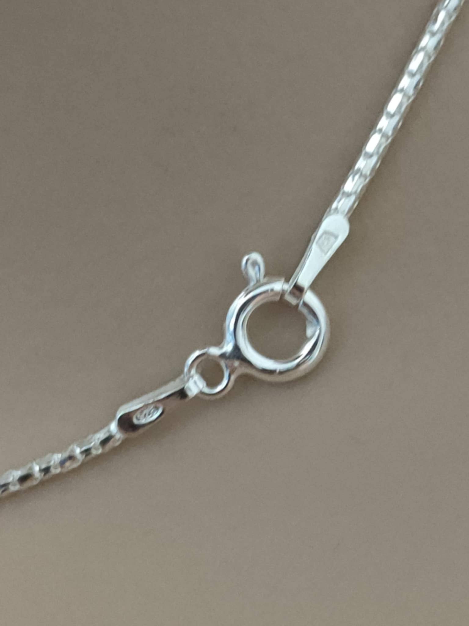 Thanina bijoux – wholesale Kedjehalsband – Sterlingsilver 925 damhalsband med repkedja3