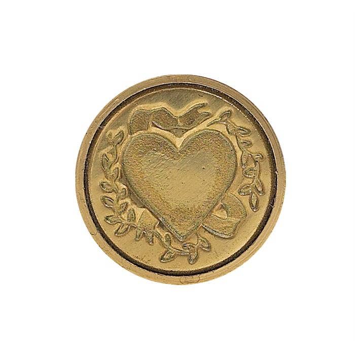 Manuscript – Carimbo de borracha/decorativo por atacado – Selos Miniatura de Cerâmica Manuscritos - Coração1