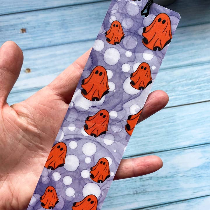 Melanie Feltham Art - Wholesale Bookmark - Double Sided Bookmark, Funny Bookmark, spooky bookmark, pun
