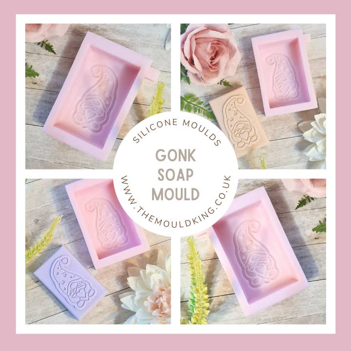 Valentines Day Gonk Gnome Silicone Soap Mould for wholesale by The Mould King