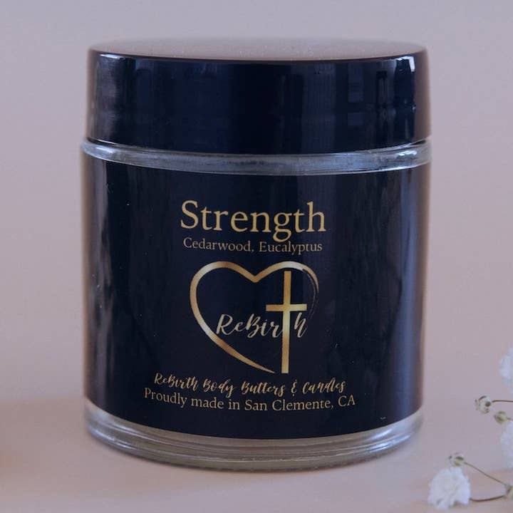 STRENGTH - Cedarwood & Eucalyptus for wholesale by ReBirth Body Butters, Inc
