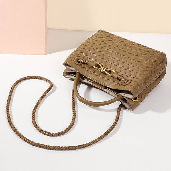 VividLux - Wholesale Crossbody Bag - Women's - Split-Joint Woven Bags Crossbody Bags12