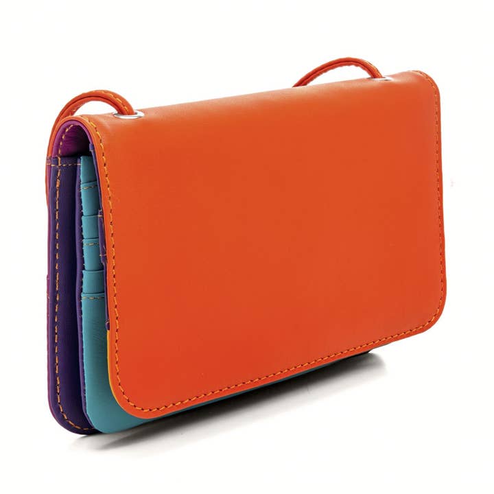 Full flap multicomp shlder clutch - Copacabana for wholesale by Mywalit