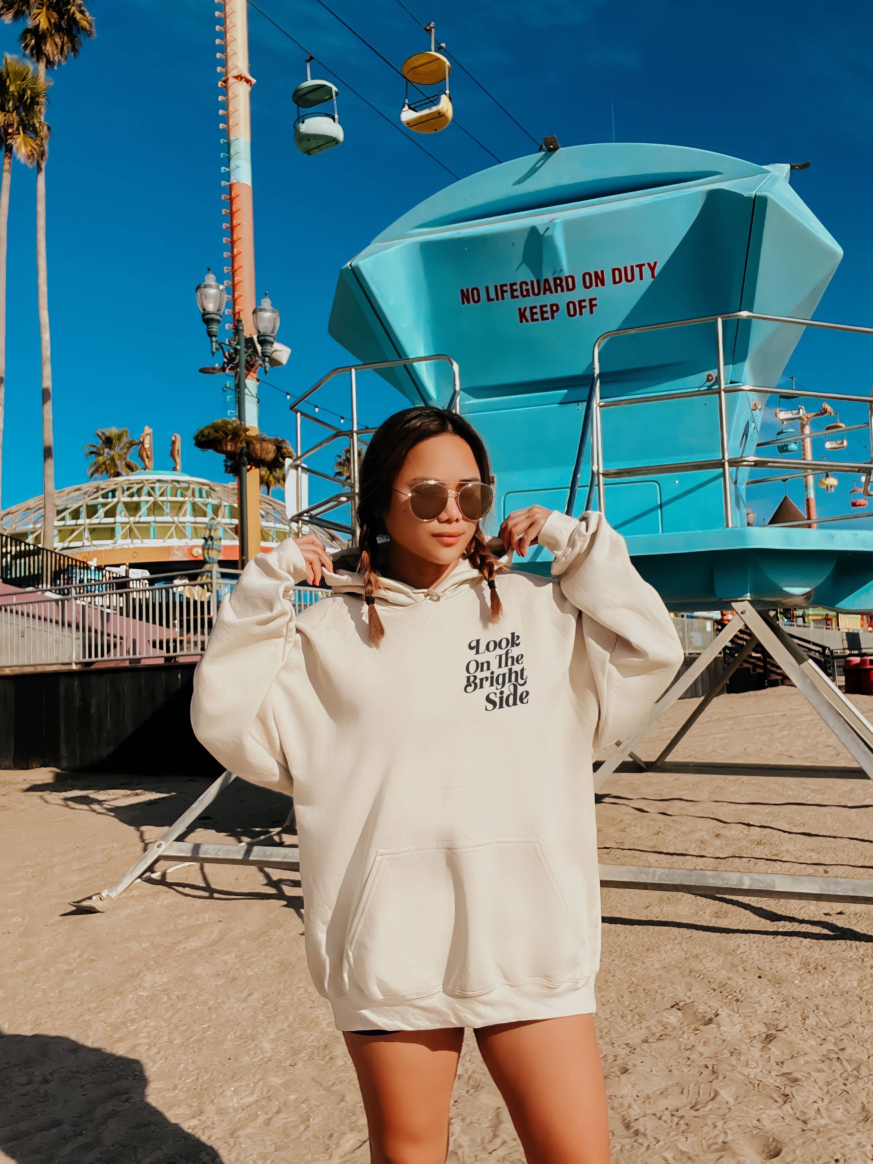 LOLA MAGNOLIA - Wholesale Hoodie - Women's - BRIGHT SIDE HOODED SWEATSHIRT2