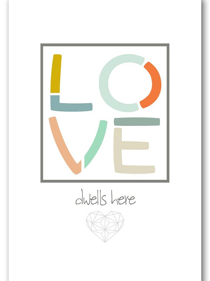 Love Dwells Here for wholesale by FreshEntity