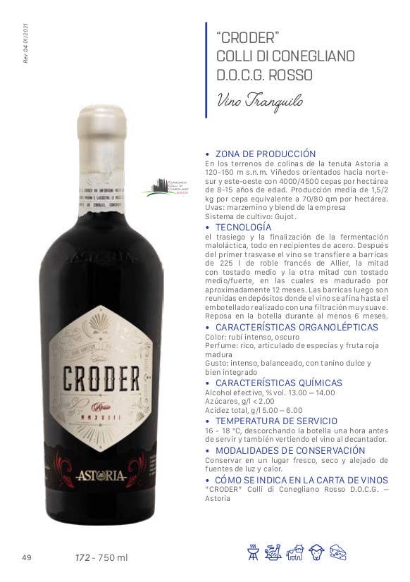 Metina SAS - Wholesale Red Wine - Croder Venezie IGT Astoria TOP Wines 75 cl.3