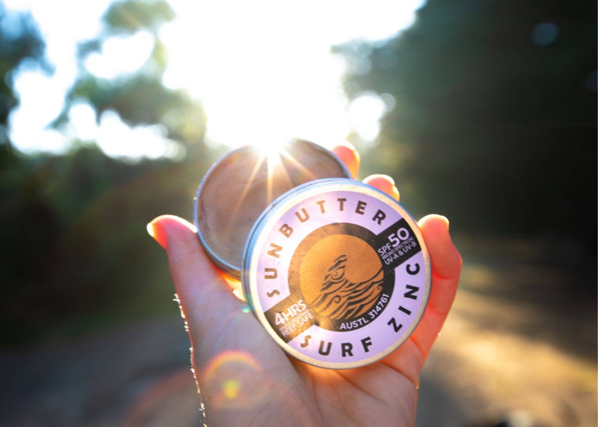 SunButter Skincare – Großhandel Sonnencremes – SURF ZINC SPF50 riff-sicher1