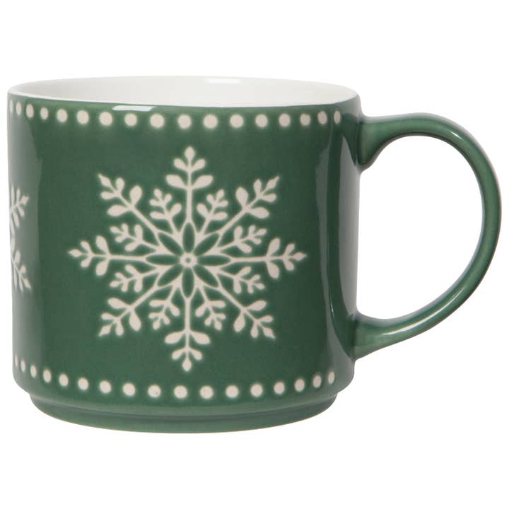 Good Tidings Christmas Snowflake Stacking Mug and other Purchase Wholesale stacking mug. Free Returns & Net 60 Terms on Faire trending on Faire.
