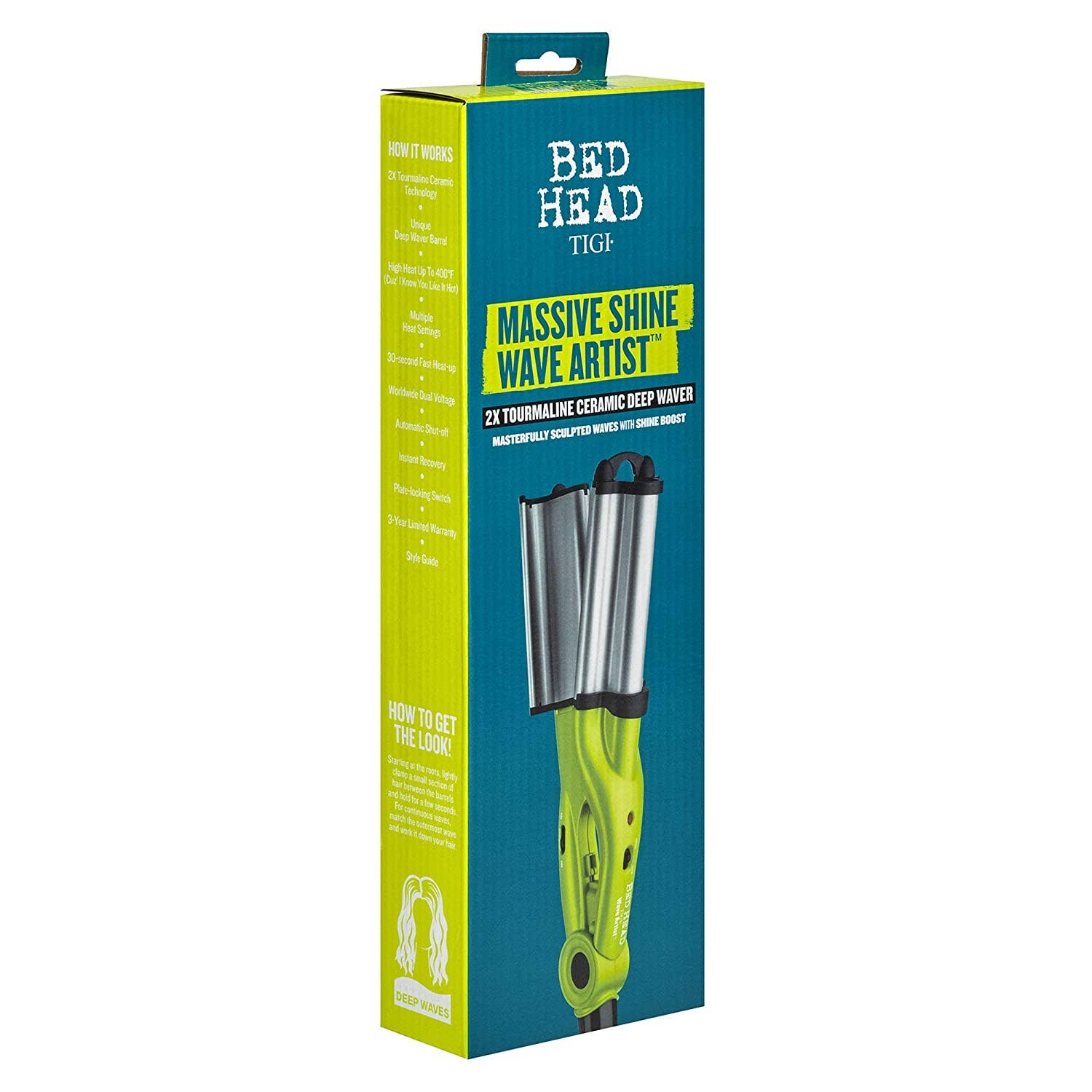 iTech361 – wholesale Locktång/stav – Bed Head Wave Artist Deep Waver, Bekämpa Frizz6