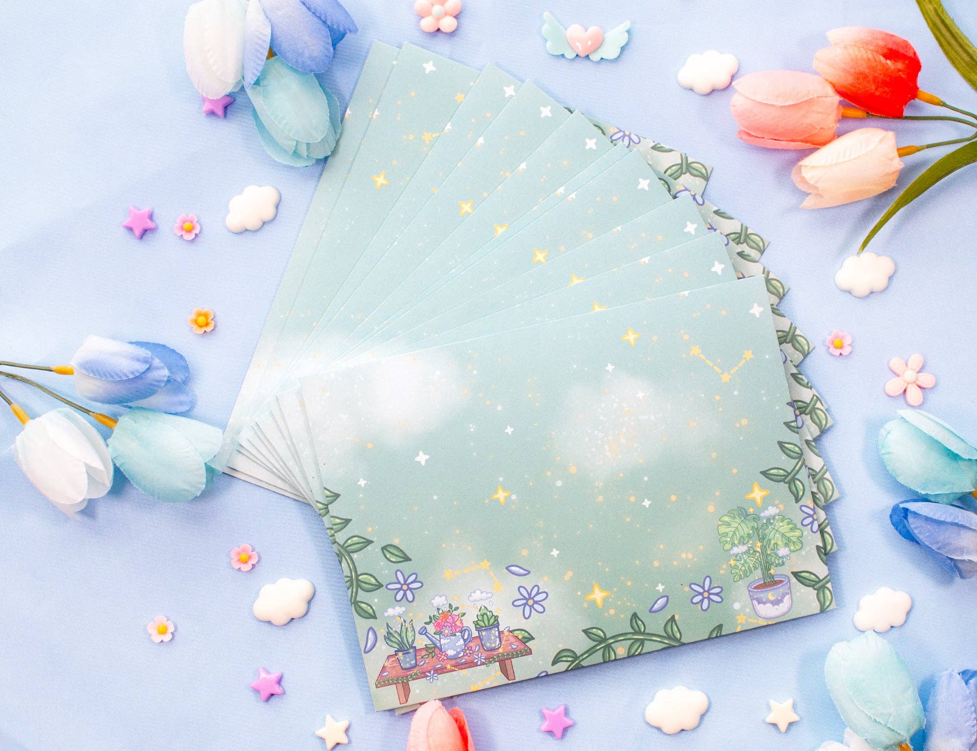 Unicorn Eclipse - Wholesale Envelopes - Botanical Bliss Envelopes5