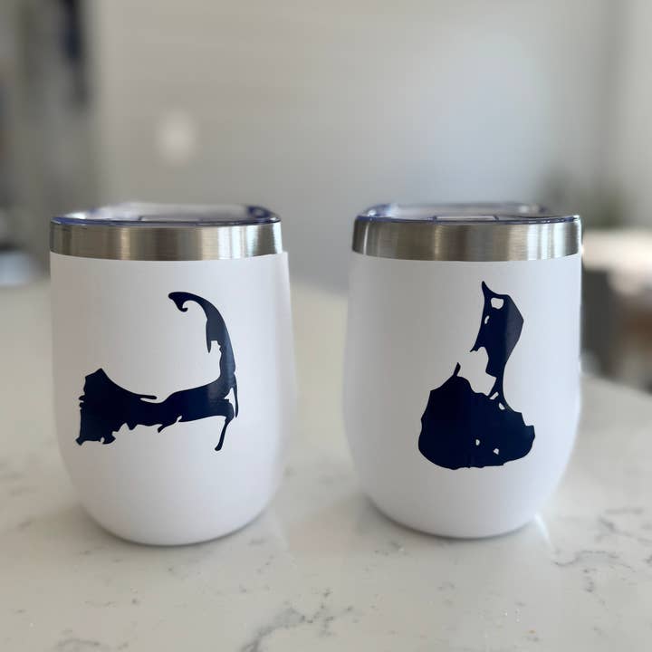 Everything Labeled- Decorative drinkware for every ocassion - Wholesale Insulated Mug/Tumbler - Block Island | Cape Cod Tumblers | Stemless Wine | Nautical2