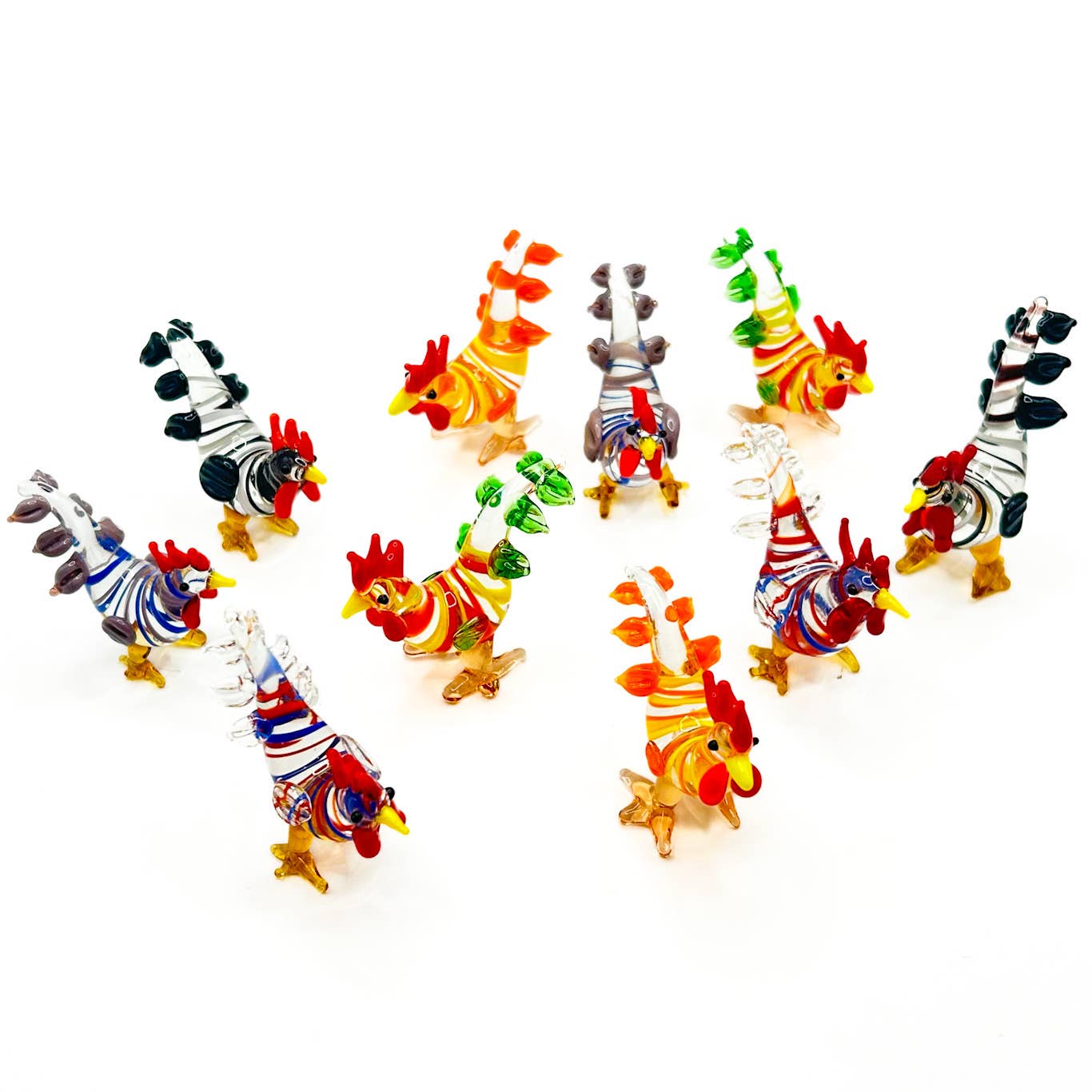 Gifts Amazing! - Wholesale Decorative Figurine - Glass Rooster 7