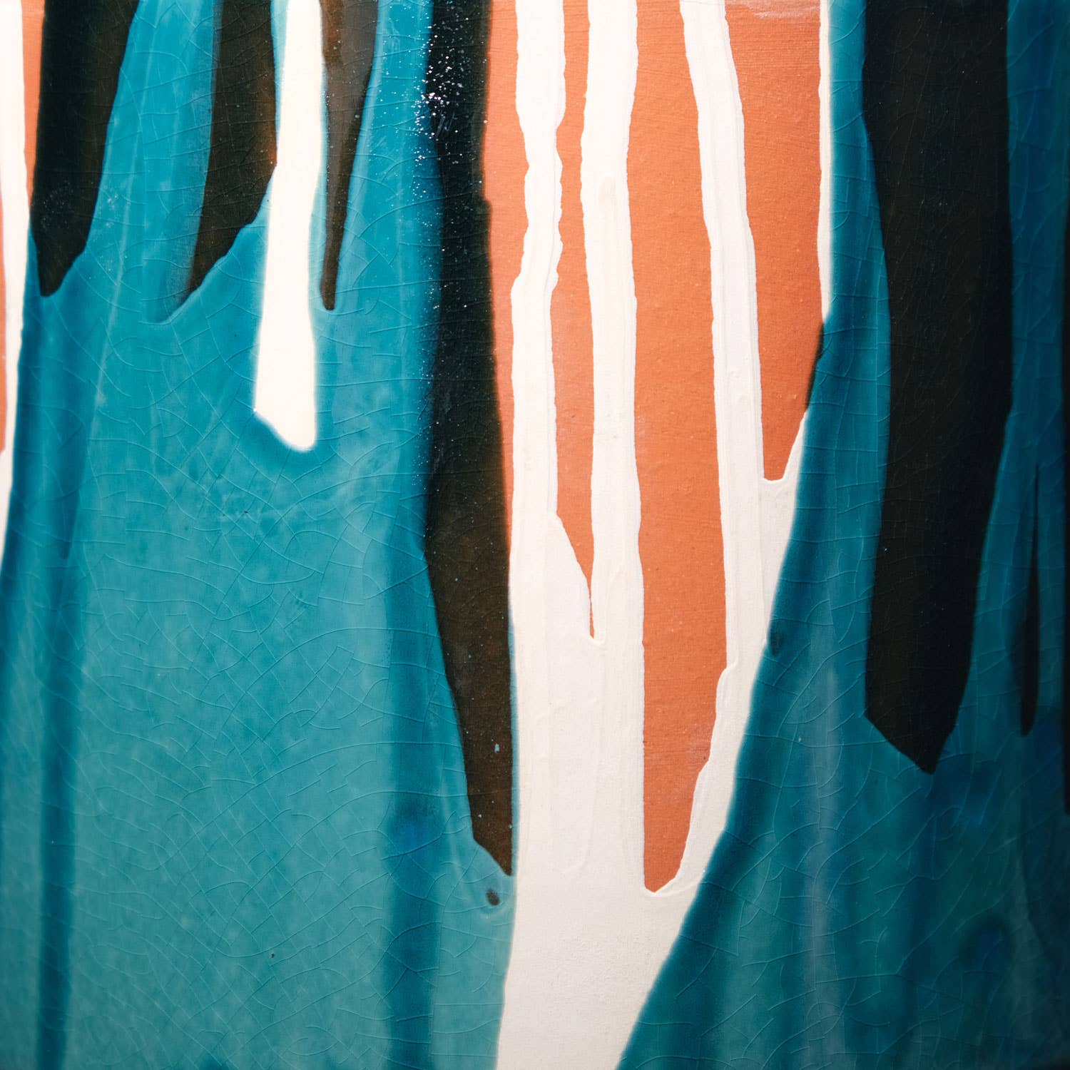 Casa Atlântica - Wholesale Plant Pot - Clay pot with white slip and blue glaze9