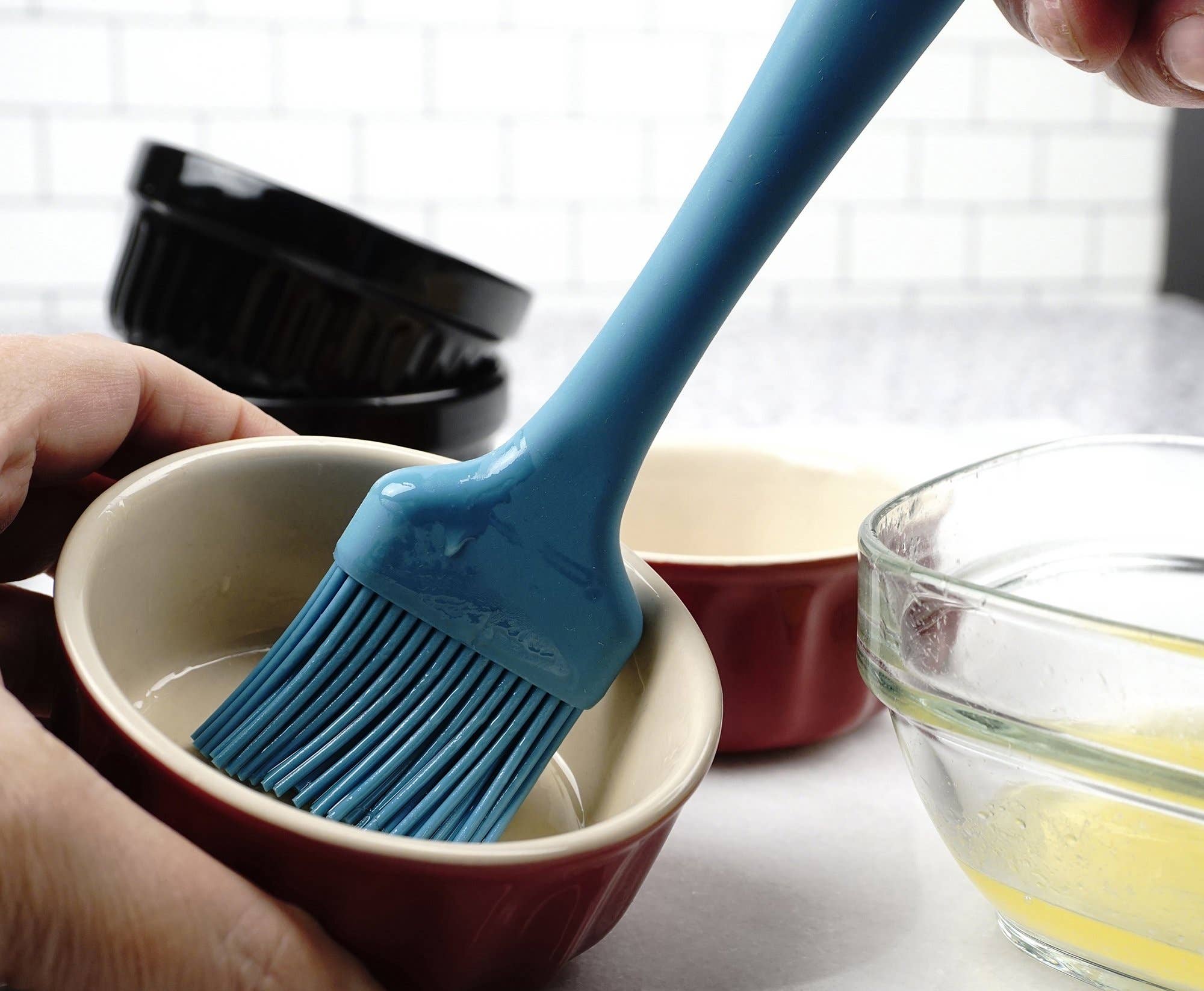 RSVP International - Wholesale Basting Brush - Silicone Basting Brush - Turquoise9