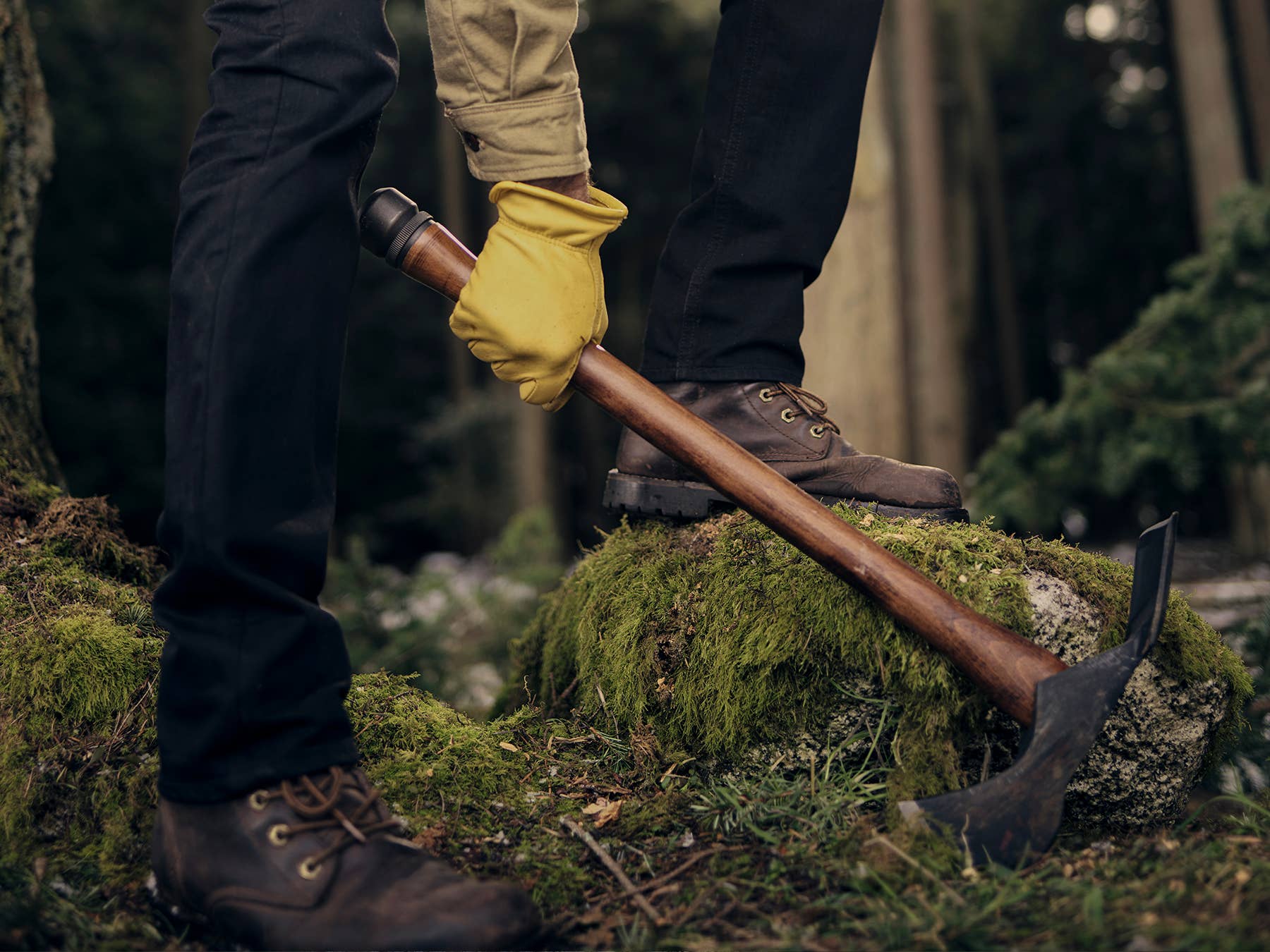 Barebones - Wholesale Garden Tool - Pulaski Axe with Canvas Sheath7