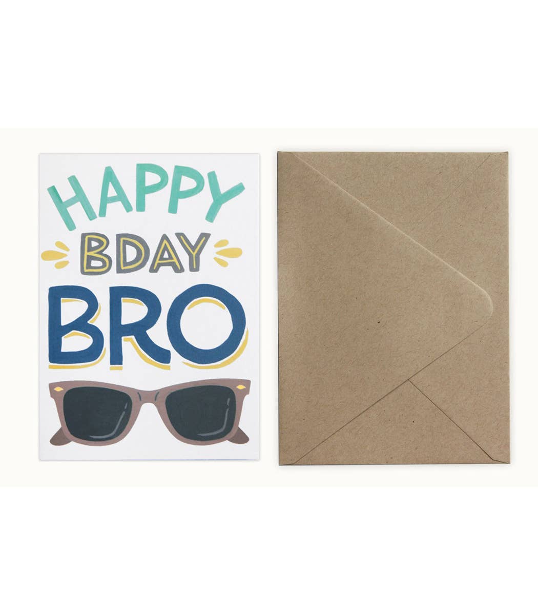 LoveLight Paper - Wholesale Birthday Card - Happy BDay Bro - Birthday Card1