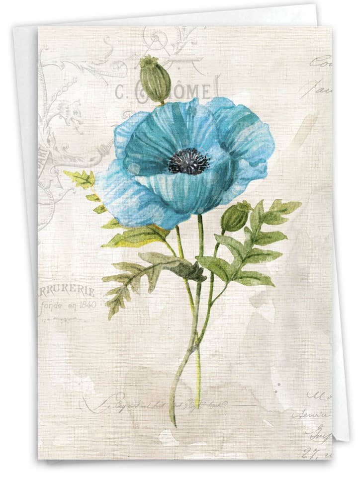 Sympathy Card - Multicolored Botanicals for wholesale by NobleWorks