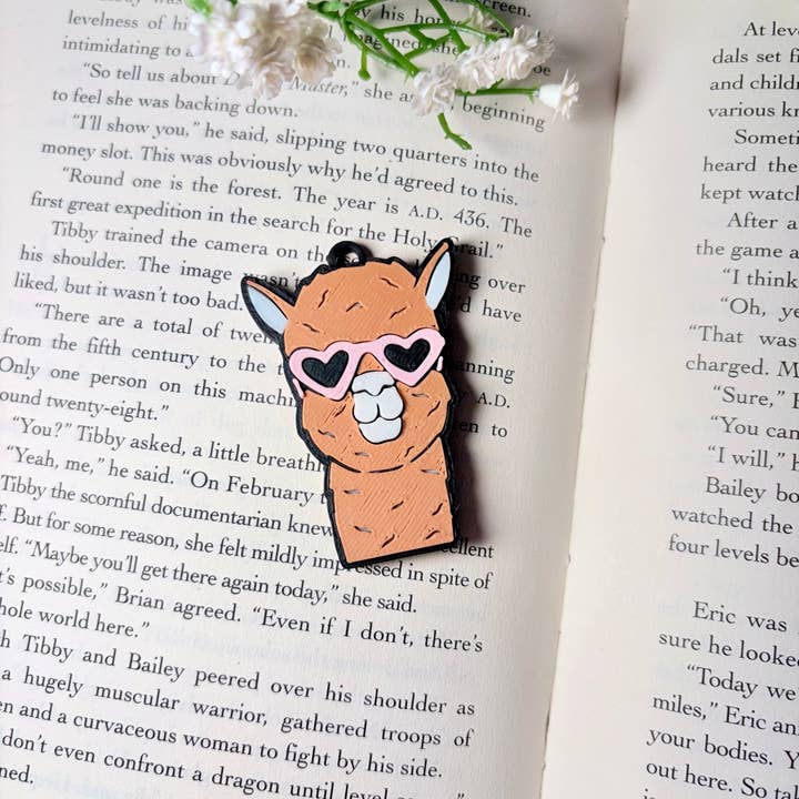 3D Printed Llama Soda Can Opener | Keychain Bottle Opener for wholesale by Awfullynerdy.co