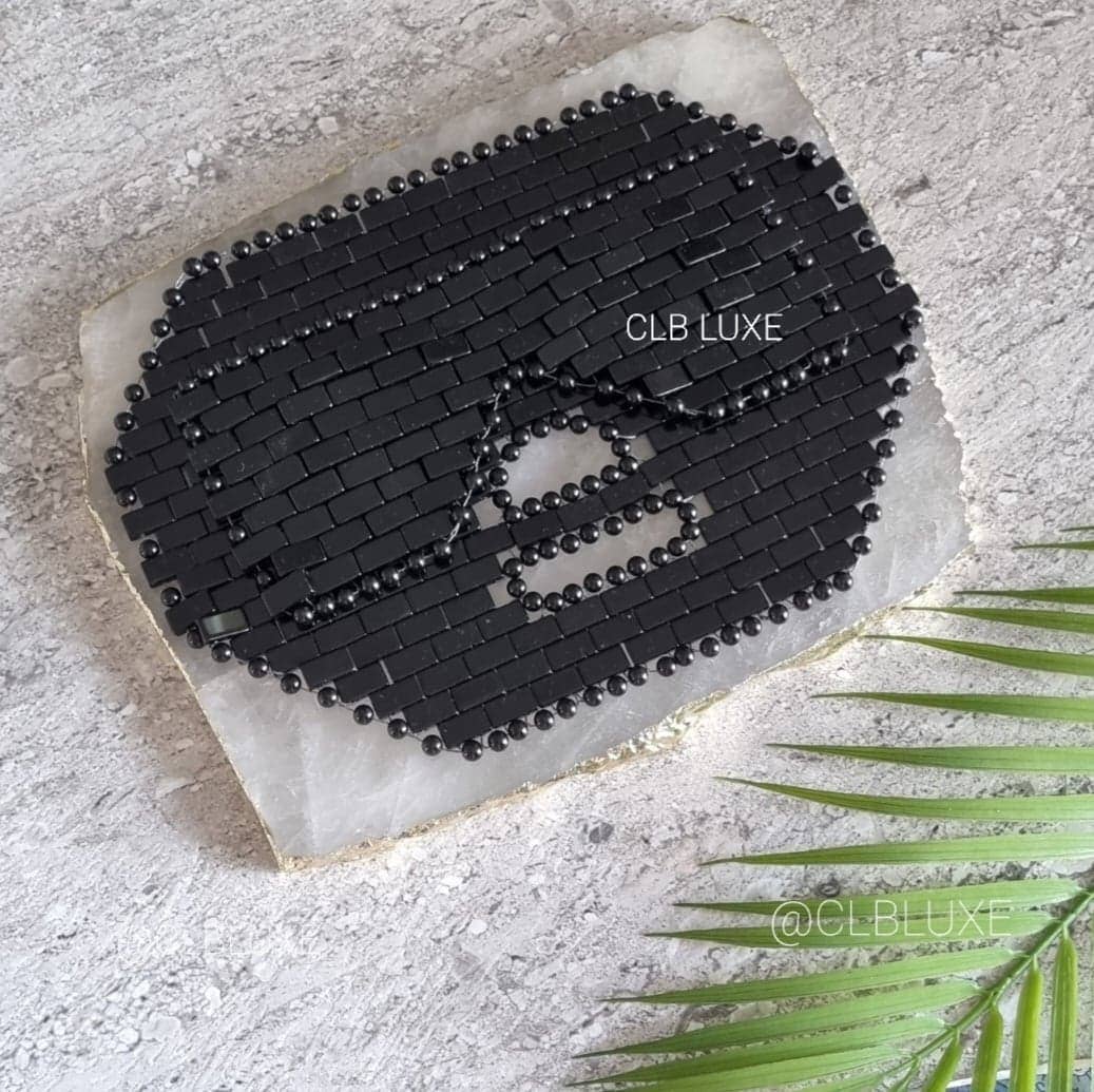 CLB LUXE - Wholesale Sleep/eye mask - Black Obsidian Eye Mask6