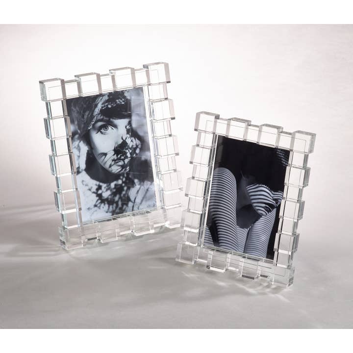 Saro Lifestyle - Wholesale Picture Frame - Crystal Cube Photo Frame