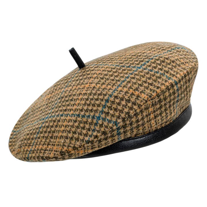 Karamel Beige Uldbaret - Unisex for engroshandel hos Marais Béret