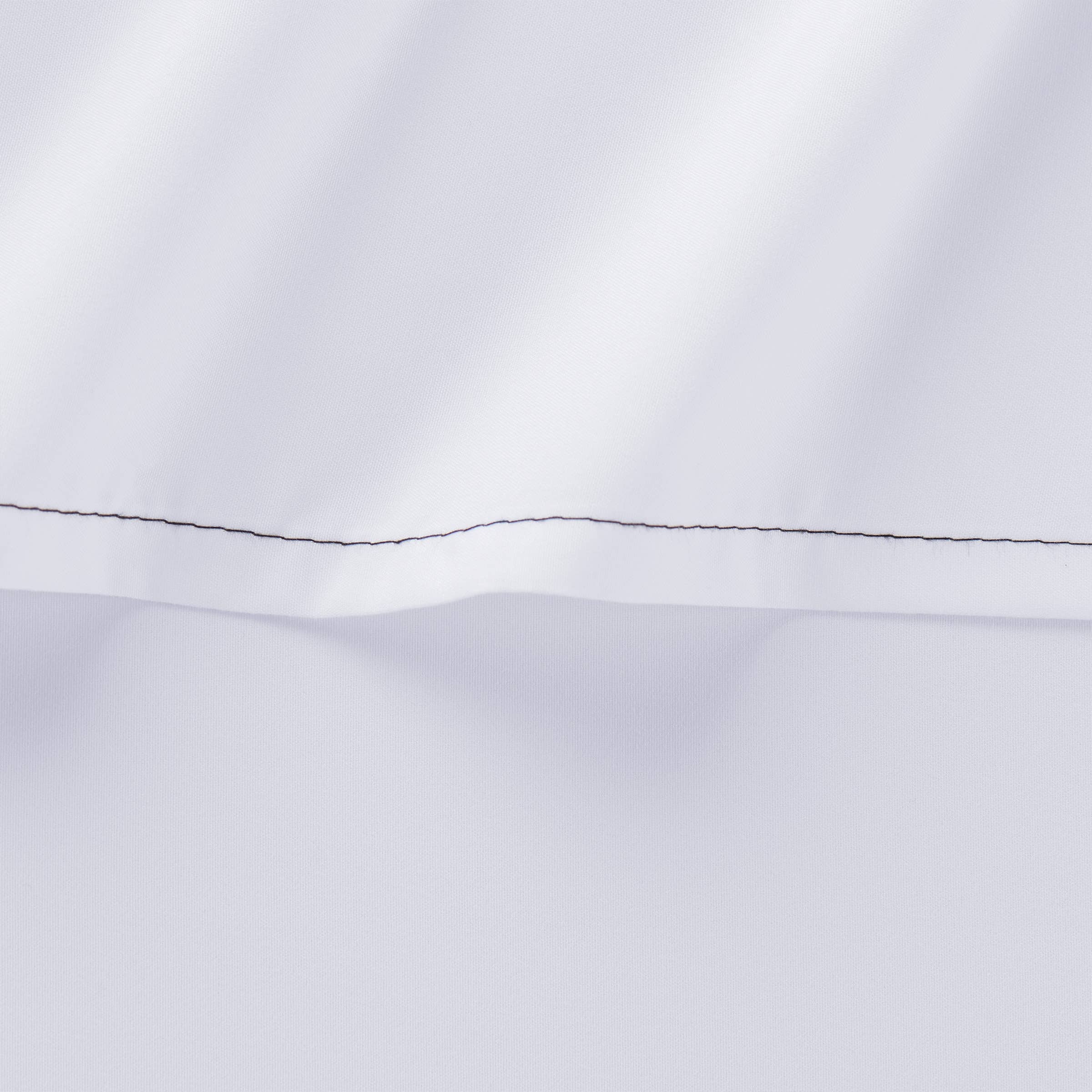 Arkwright Home - Wholesale Flat Sheet - Cotton/Poly Flat Bed Sheets 6pk, 180TC White, Size Options8