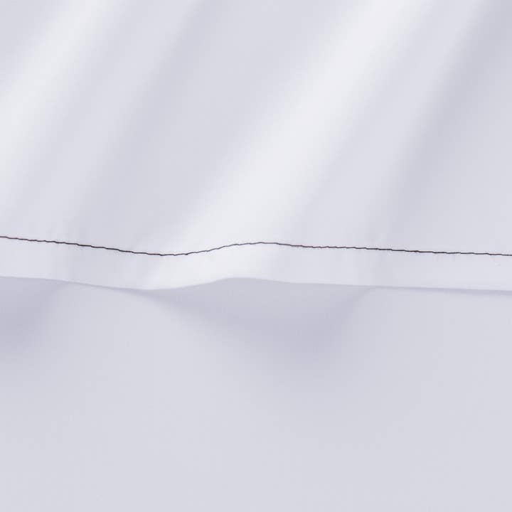 Arkwright Home - Wholesale Flat Sheet - Cotton/Poly Flat Bed Sheets 6pk, 180TC White, Size Options8