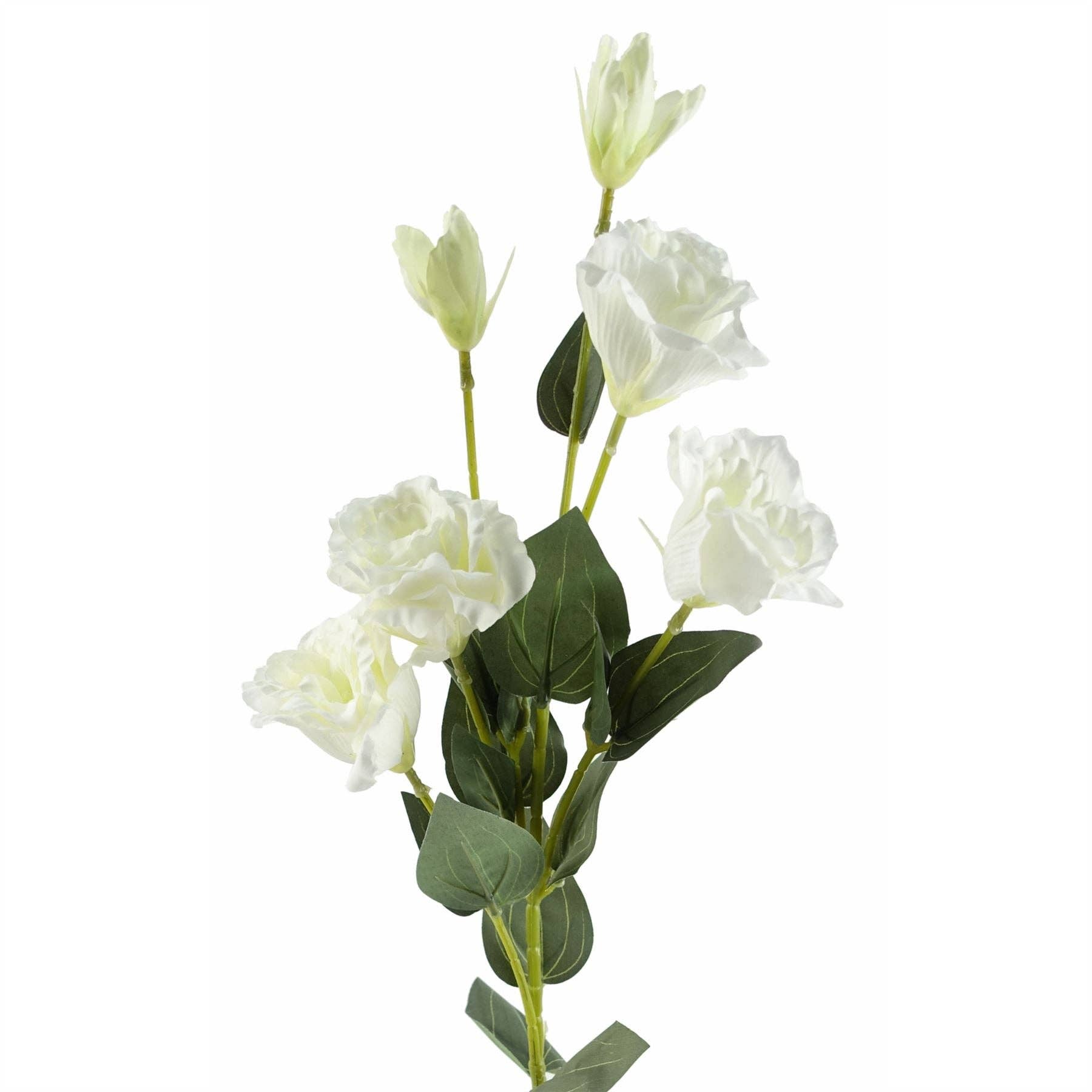 Leaf Design UK LTD – Engroshandel Kunstige blomster – Pakke med 6x kunstige blomster, hvid vildrosestilk6
