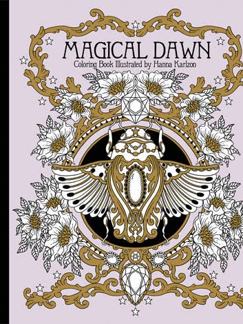 Magical Dawn Coloring Book for wholesale by Gibbs Smith