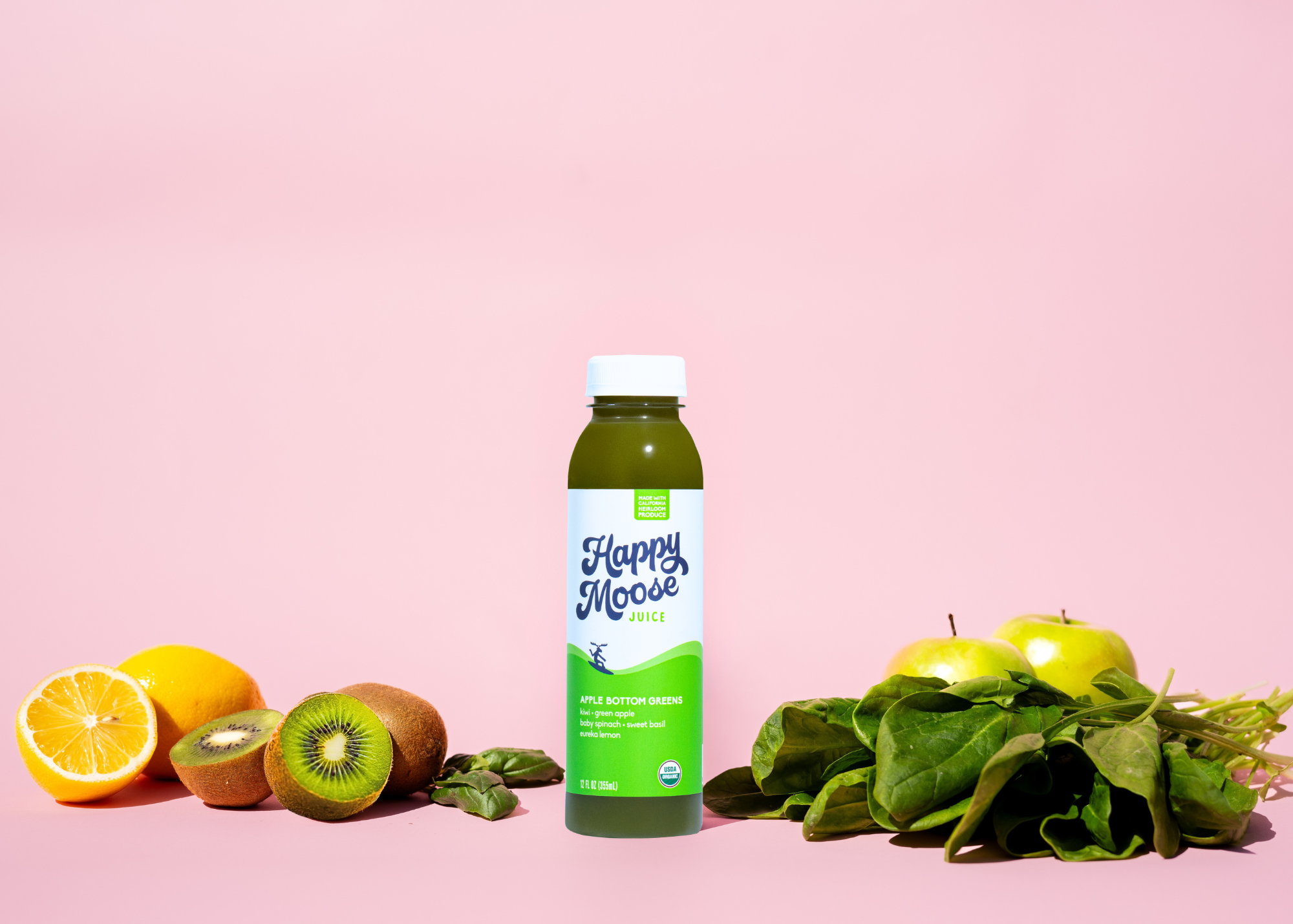 Happy Moose Juice - Wholesale Wellness Juice/Tonic - Coffee Shop Starter - Cold-Pressed Juice - 4 Recipes x 91