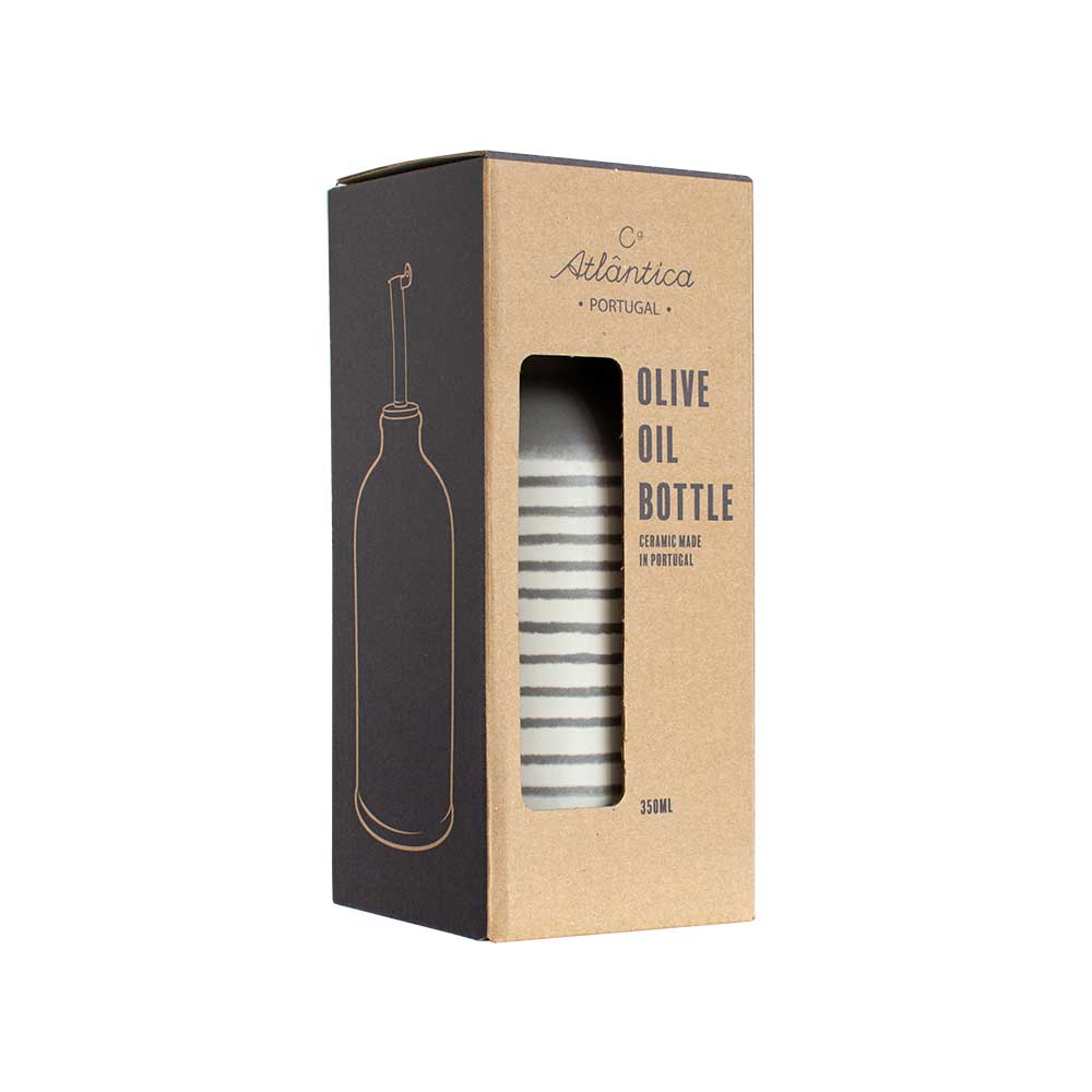 Companhia Atlântica - Wholesale Oil/Vinegar Dispenser - Stoneware Ceramic Cruet - Comporta Model1