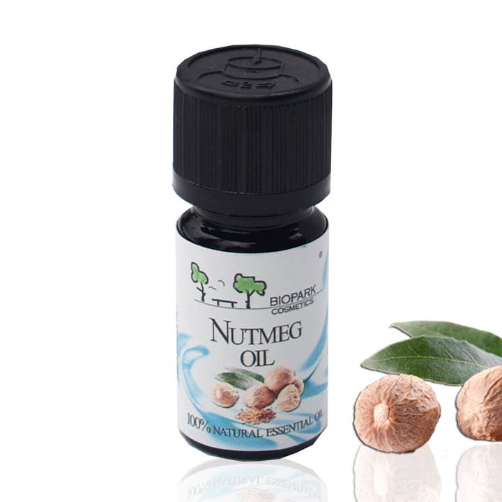 Aceite esencial de nuez moscada, 5 ml para venta al por mayor de Biopark Cosmetics