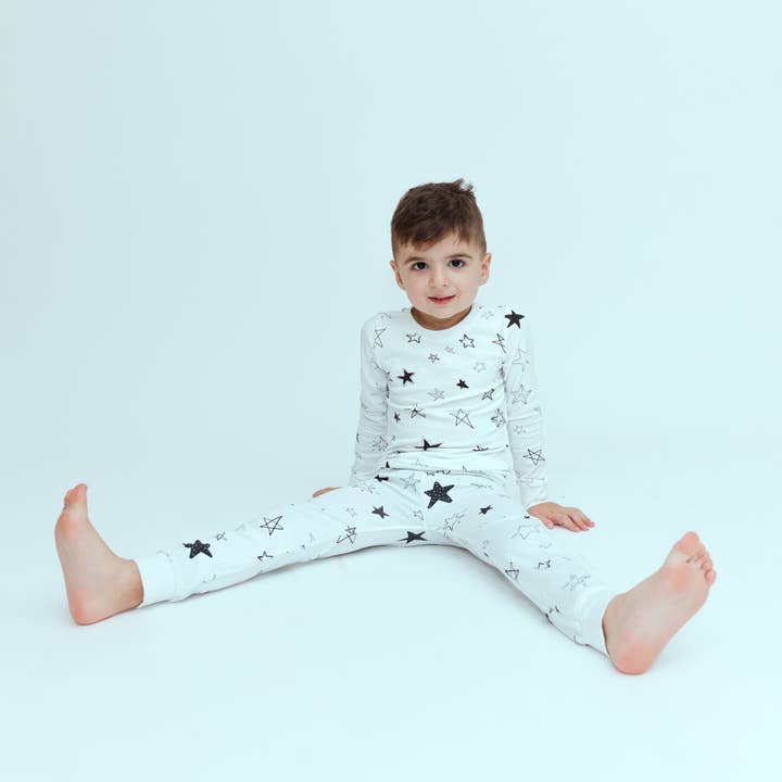 'Reach for the Stars' Kids Pajamas for wholesale by Norani Baby