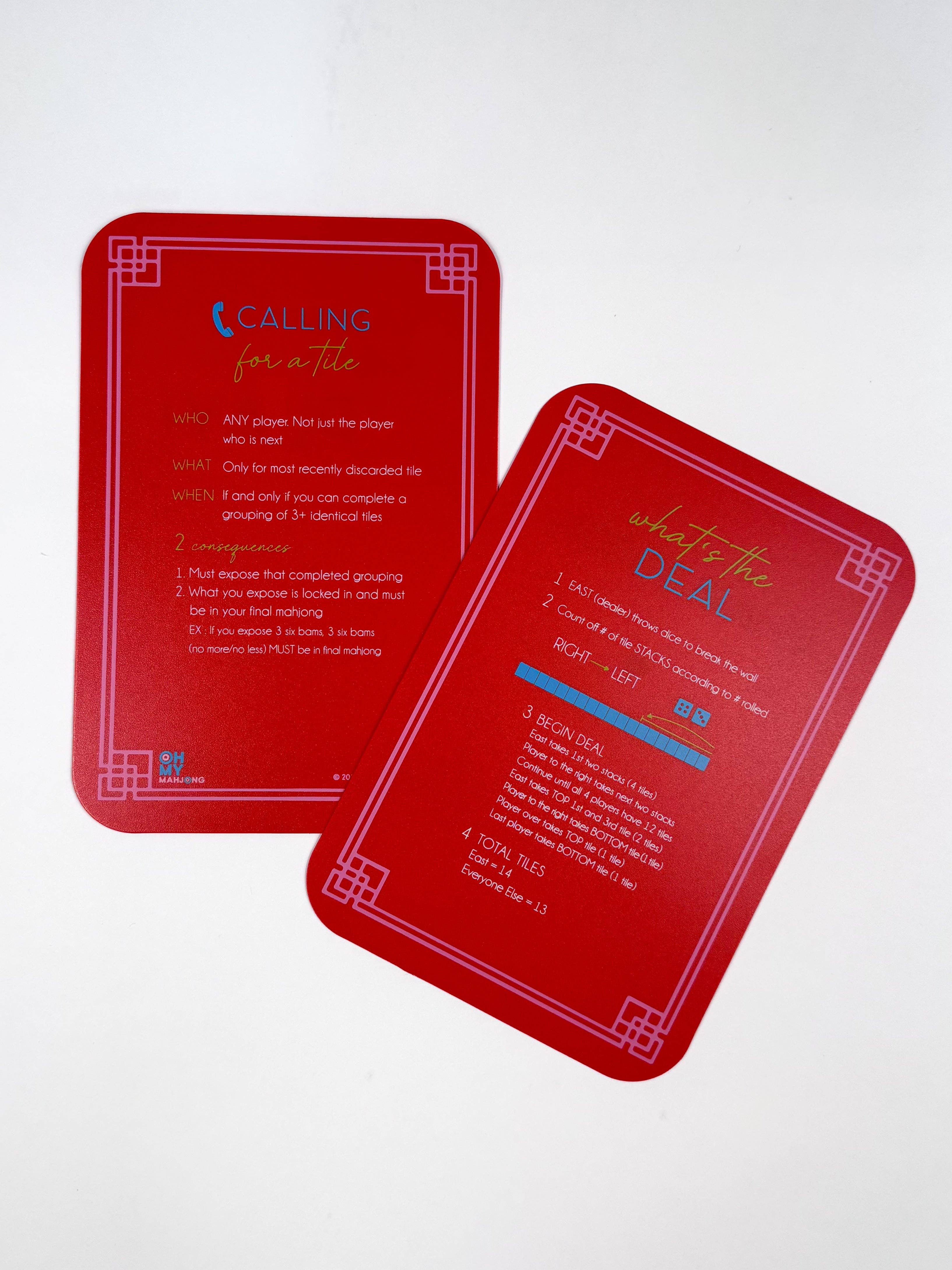 Oh My Mahjong - Wholesale Card Game - Red Shufflers1