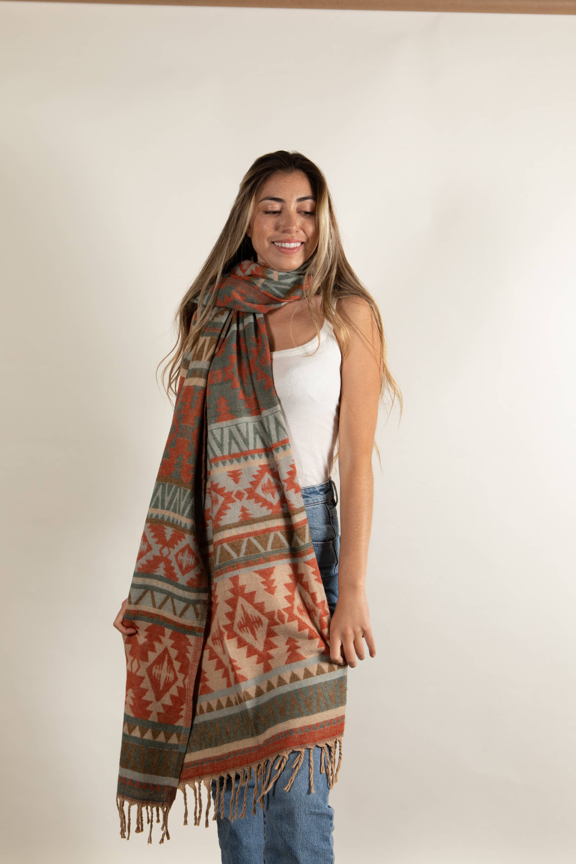 BHANTI - Wholesale Scarf - Women's - Jaipur Scarf6