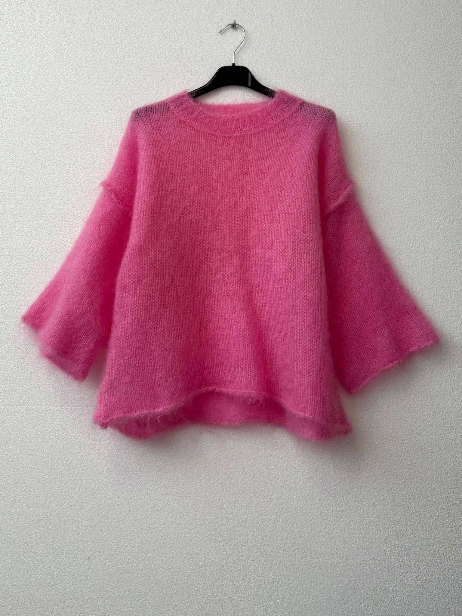 NOELINE - Wholesale Knit Sweater - Women's - 80% kid mohair sweater 30215