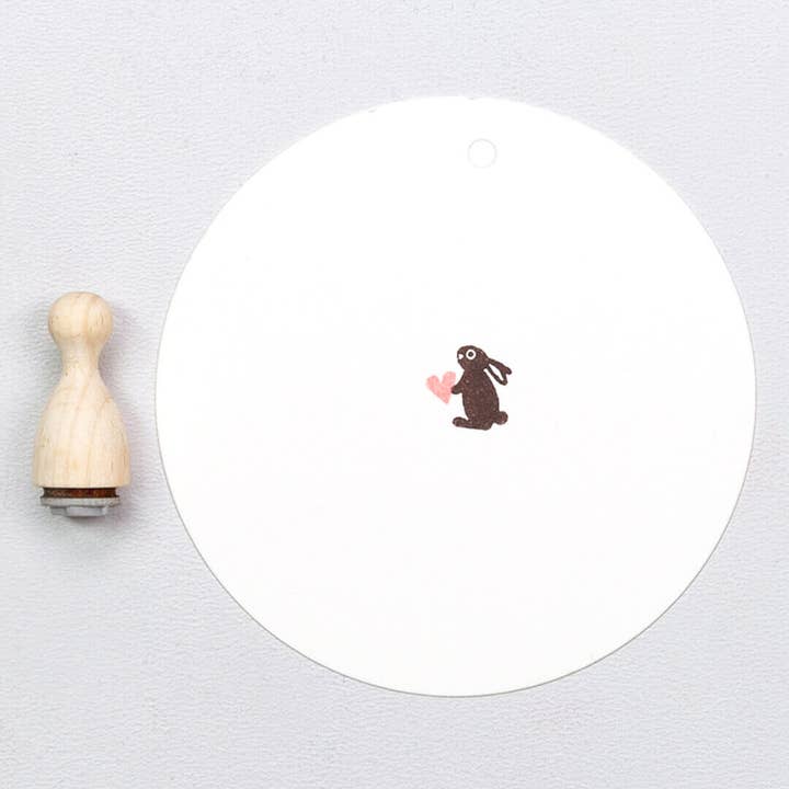 12x Stamps | Standing Bunny Mini for wholesale by Perlenfischer