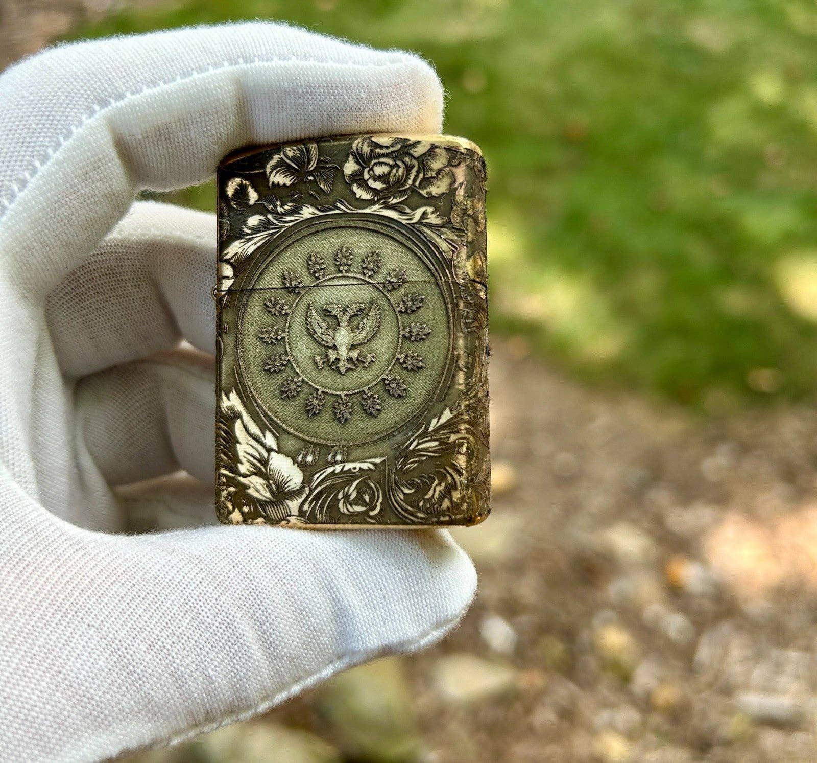 Defcon Supply – wholesale Lighter – John Wick High Table Zippo | Solid Brass Armor Case | Deep Engraved | Made in US