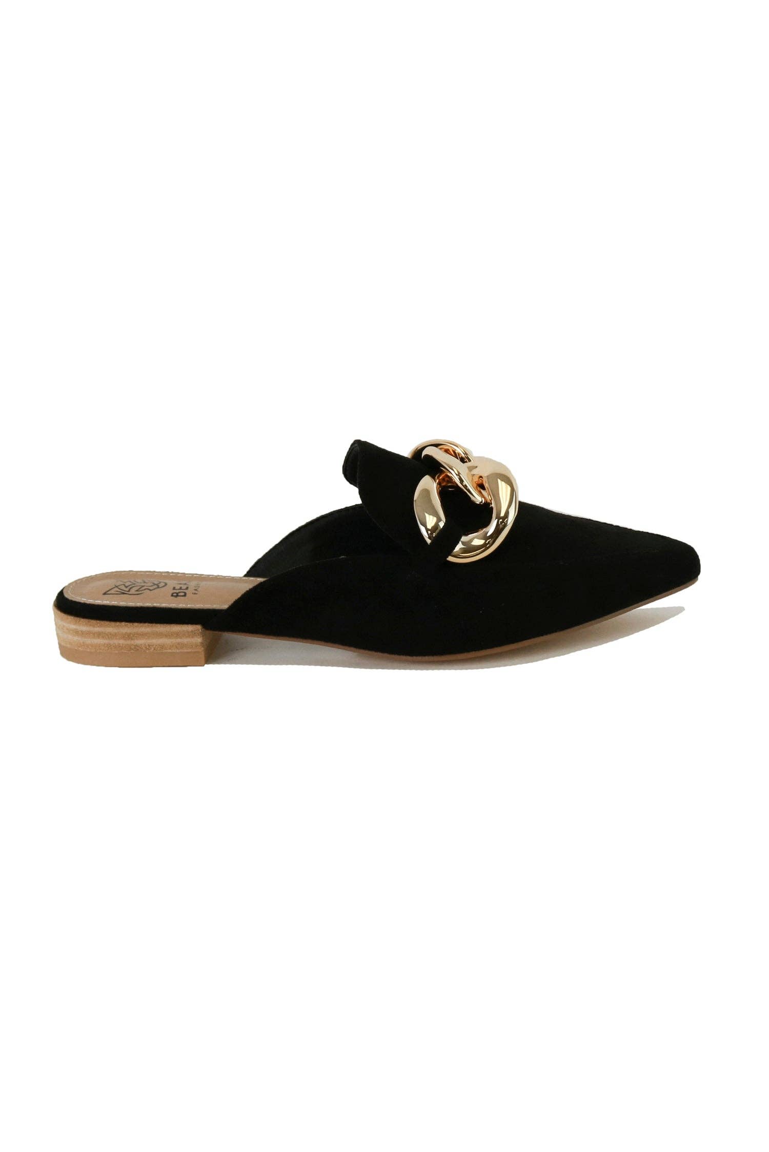 BEAST FASHION - Wholesale Mules – Women’s - GEM-36 Chain Detail Mules0