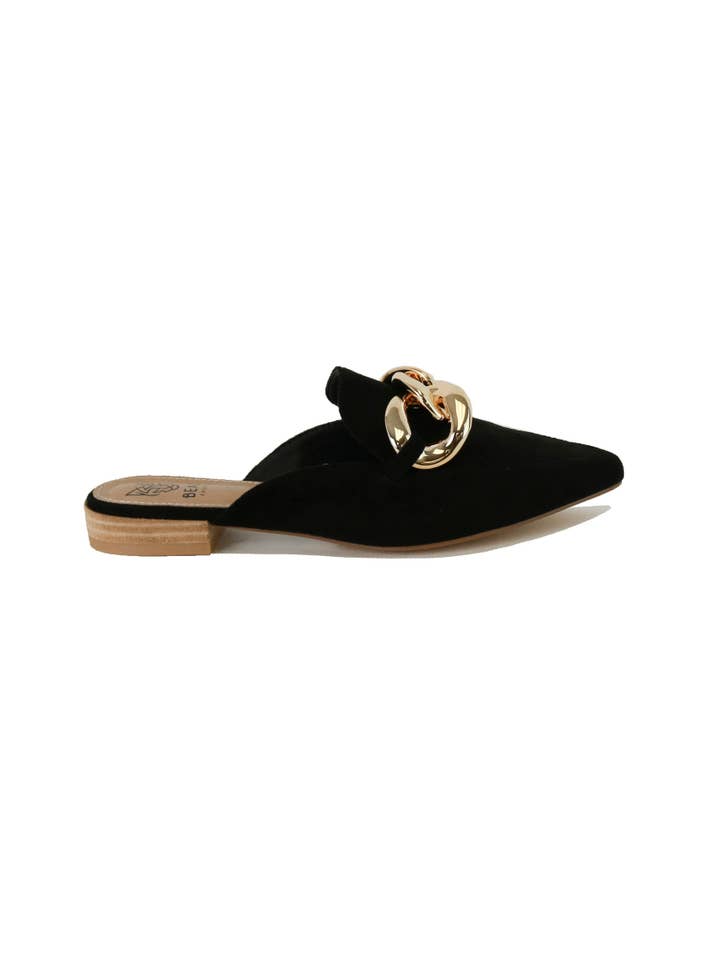 BEAST FASHION - Wholesale Mules - Women's - GEM-36 Chain Detail Mules
